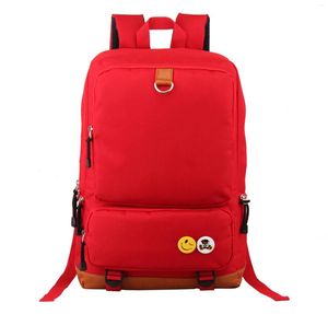 Backpack Version coréenne de l'entreprise grande capacité d'étudiantbag étudiant couleur oxford extérieur