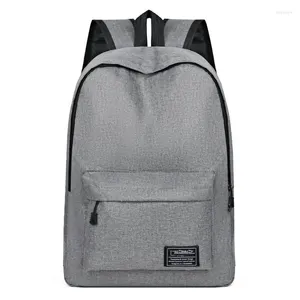 Backpack Koreaanse versie van de Casual Primary School Junior High Student Bag Fashion Simple Oxford Cloth