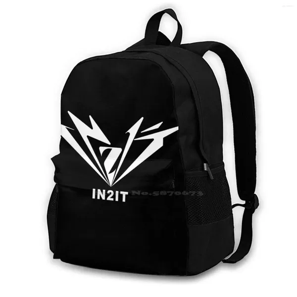 Sac à dos kpop boy groupe en 2it femmes officielles hommes adolescents pour ordinateur portable sacs d'école de voyage