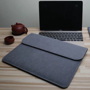 Sac à dos en cuir PU pour ordinateur portable, sacoche pour Macbook Air Retina 13 12 New Pro 13 15 pouces 2018 Touch Bar, Xiaomi 12.5 13.3 15.6