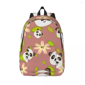 Sac à dos pour ordinateur portable, sac d'école Unique Panda Bear, Durable, pour étudiant, garçon et fille, voyage