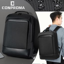 Backpack Laptop Waterdichte zakelijke opladen Outdoor Travel Anti Theft Bags voor 15,6 inch mannelijke USB Schoolbag