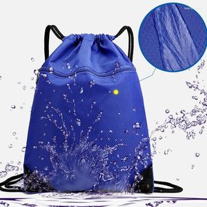 Mochila de gran capacidad, bolsa deportiva de viaje con cordón, paquete de bolsillo, bolsas de baloncesto, paquete de Fitness, regalos