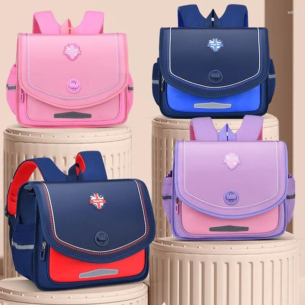 Sac à dos grande capacité école pour élèves du primaire enfants sac étanche horizontal enfants sacs à bandoulière Kawaii