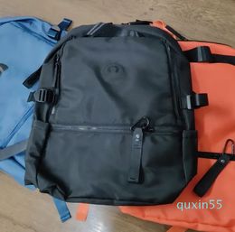 Sac à dos grande capacité Lulu Fitness Yoga Nouveaux sacs Sports Knapsack Crew Schoolbag Pffbn