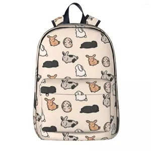 Sac à dos Petit lapins sac à dos garçons filles de livre de livre d'étudiants sacs scolaires dessin animé pour enfants