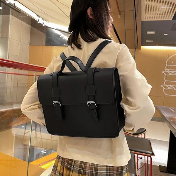 Sac à dos Lolita pour filles JK, sacs à dos de base japonais, cartable à bandoulière unisexe pour étudiants, porte-documents, sacs à main