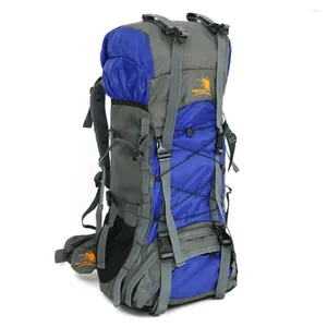 Sac à dos bagages hommes sacs à dos imperméable en Nylon voyage alpinisme sac homme épissure sacs sacs à dos 60L bagages
