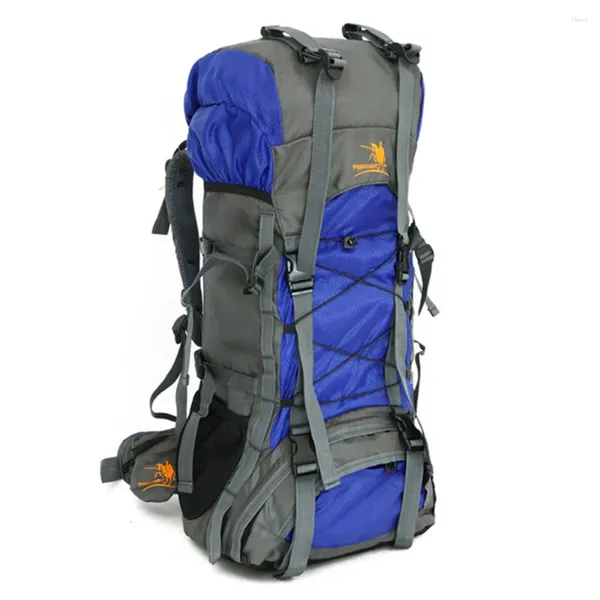 Mochila equipaje mochilas para hombres impermeable Nylon viaje montañismo bolsa hombre empalme bolsas mochilas equipaje 60L