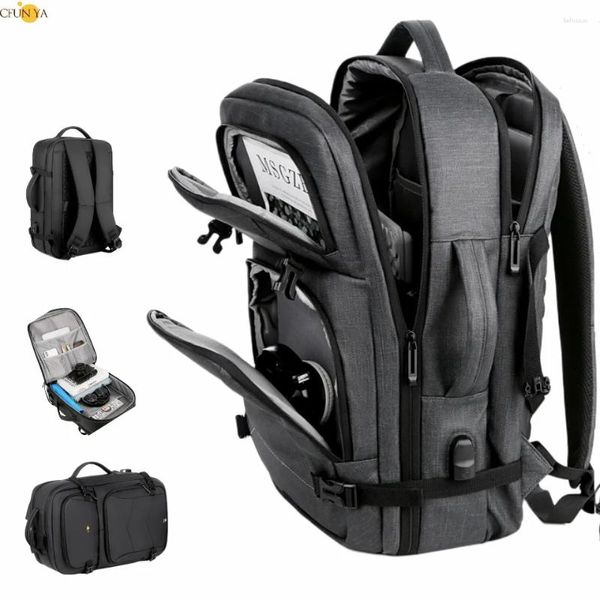 Mochila de lujo gran negocio para hombres mujeres 15.6 