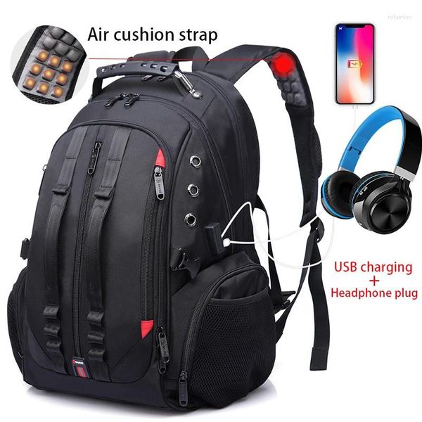 Mochila machista 45l viajar 15.6 hombres portátiles mujeres USB anti theft mochilas impermeables para adolescentes mochila juventud jóvenes