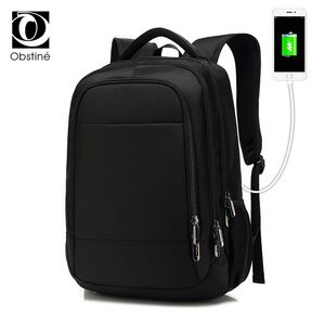 Rugzak Mannelijke Business Usb Charger College Rugzakken voor Mannen Back Pack Laptop 15.6 Inch Bagpack Travel Bag Bookbag naar School