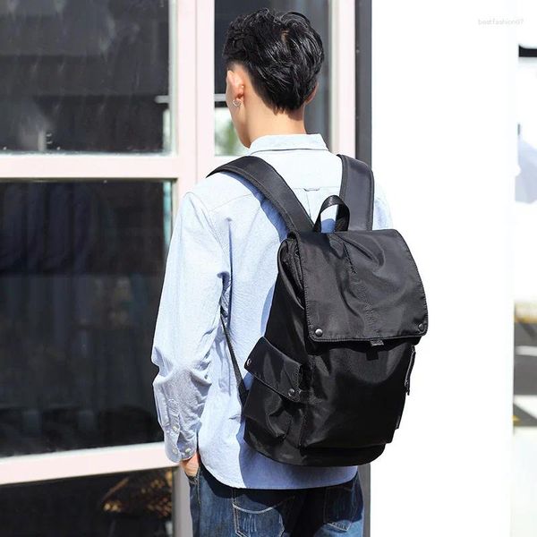 Mochila Hombre 2024 Tendencia de moda Ropa de trabajo Gran capacidad Bolsa de computadora de negocios Viaje