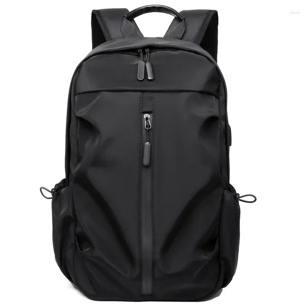 Backpack Men 2024 Business Leisure Computer Sac Sports USB Charges Voyage Étudiants Foreign Trade Mochilas Para Mujer