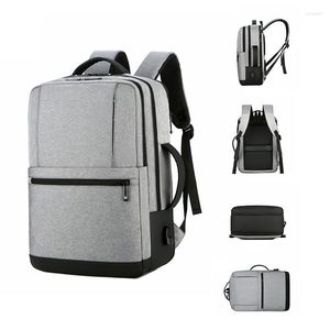 Backpack heren waterdichte rugzakken voor man USB opladen vrouwen luxe designer tas back pack mannen zakelijk kantoorwerk