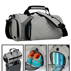 Rugzak Mannen Sporttassen Voor Fitness Training Outdoor Reizen Sporttas Multifunctionele Droge Natte Scheiding Sac De 230807