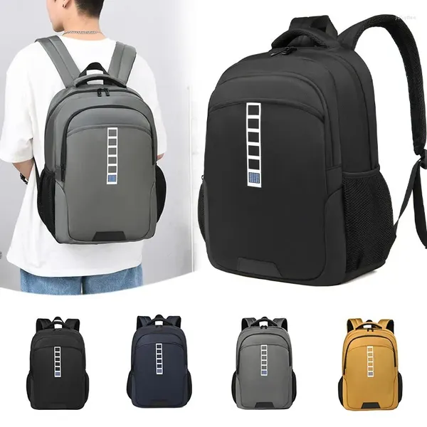 Mochila para hombre de negocios de gran capacidad bolsa para computadora portátil viaje casual tela Oxford impermeable mochila escolar