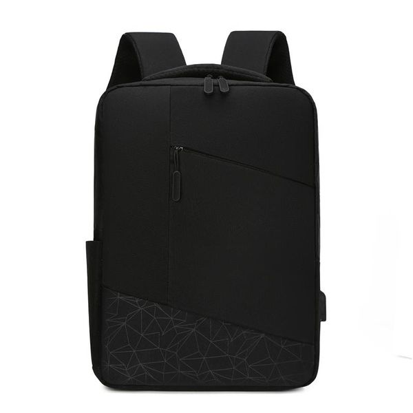 Mochila mochila para hombres portátiles casuales portátiles machos usb usb adolescente estudiante bolsa de trabajo para mujeres bolsas de trabajo para mujeres gris negro azul