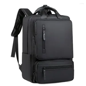 Sac à dos pour hommes, sacoche pour ordinateur portable 15.6 pouces, marque de mode, loisirs, grande capacité, banlieue, collège, 20-35 litres, fermeture éclair