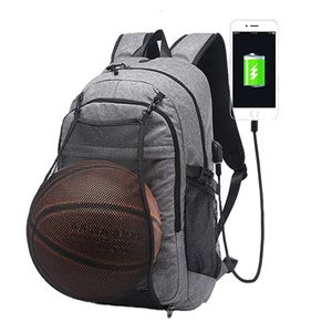 Rugzak heren sport gym tassen basketbalschool voor tiener jongens voetbal pack laptop voetbalnet fitheid 22092222