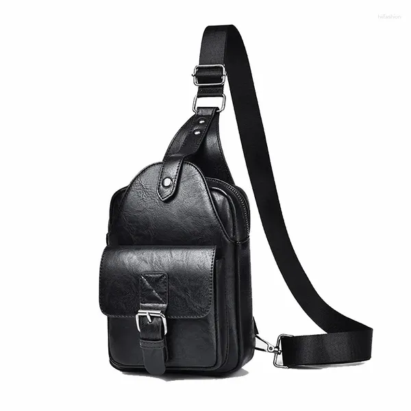 Mochila Men Sling Hombro Cosco Cosco Bolsa de viaje Fashion Fashion Fashion Fashion