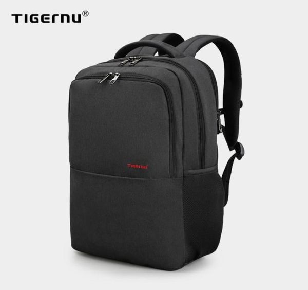 Sac à dos hommes imperméables Tigernu Casual Antift 156 pouces Sacs d'école minces Sacs de voyage masculin pour adolescents8530374