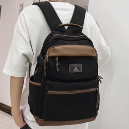 Rugzak mannen dames school trendy meisje boy laptop college mode vrouwelijk boek tas mannelijke reizen blanke student bagbackpack