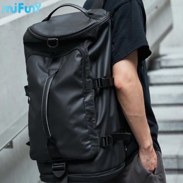 Sac à dos mifuny mode masculin grande capacité voyage en plein air sac à bandoulière