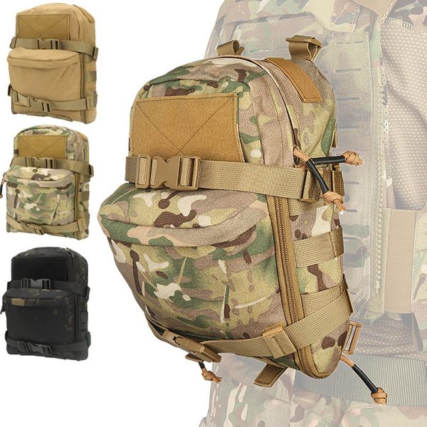 Sac à dos Militaire Mini sac d'hydratation sac à dos d'hydratation assaut Molle poche tactique en plein air Sport sacs d'eau Camouflage hommes Camping sac 230830