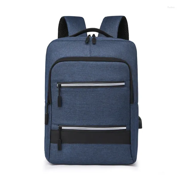 Mochila Minimalista Negocios Oxford Tela Impermeable Bolsa de computadora Gran capacidad Viajes para hombres Escuela de estudiantes