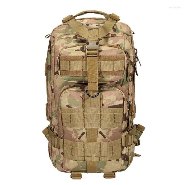 Backpack Multicamo CP Color Men Utilisez le sac de camouflage extérieur 26L Tactical 3P Backpacks Training Equiping Camping and Randing