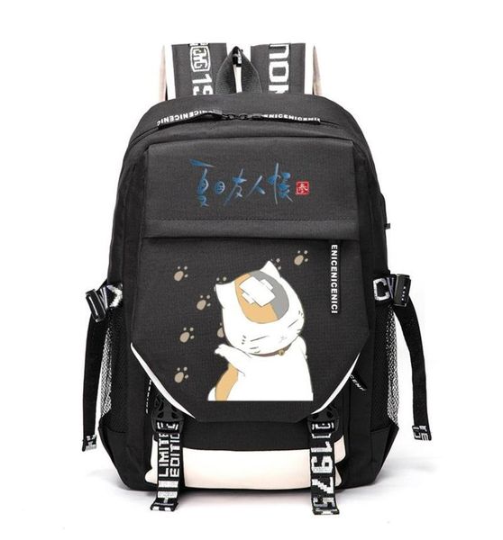 Mochila Natsume Yuujinchou Madara Viajes al aire libre Mochilas para estudiantes de la escuela informal 2235091