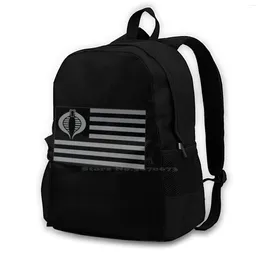 Mochila Night Watch División Americana mochilas para la escuela adolescentes Bolsas de viaje GI GI Joe Gijoes Joes G I 80S Toys Arah