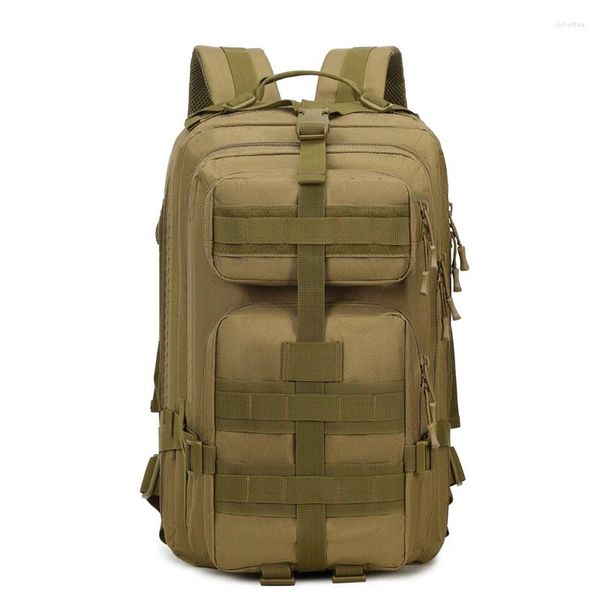 Sac à dos de Camping en plein air pour hommes, marque résistante à l'usure, voyage, entraînement tactique, sac à dos de randonnée pour jeunes, Camouflage