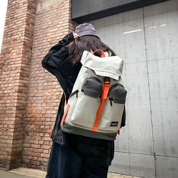 Backpack Outdoor Koreaanse versie van de mode en trends in slijtvaste tas massa nylon waterdichte reislast