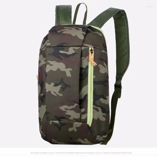 Sac à dos en plein air casquette d'été sac de voyage tactique décontracté Camouflage Softback Sport respirer librement unisexe