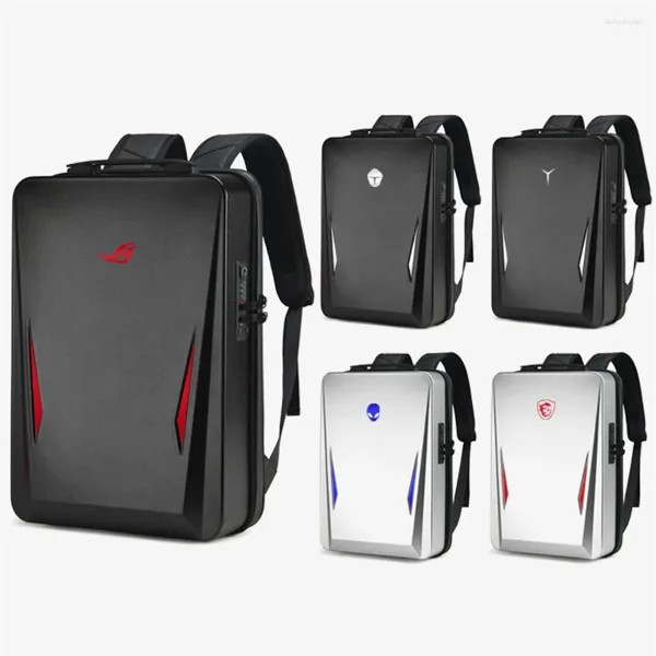 Backpack PC Hard Shell 17,3 pouces livre d'ordinateur portable pour ordinateur portable masculin 15,6 pouces peut être placé clavier