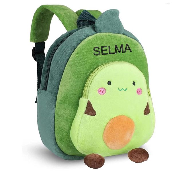 Mochila Bordado personalizado Niños para niños Ligeros para niños Bolsa de animales para niños para niños preescolares de jardín de infantes