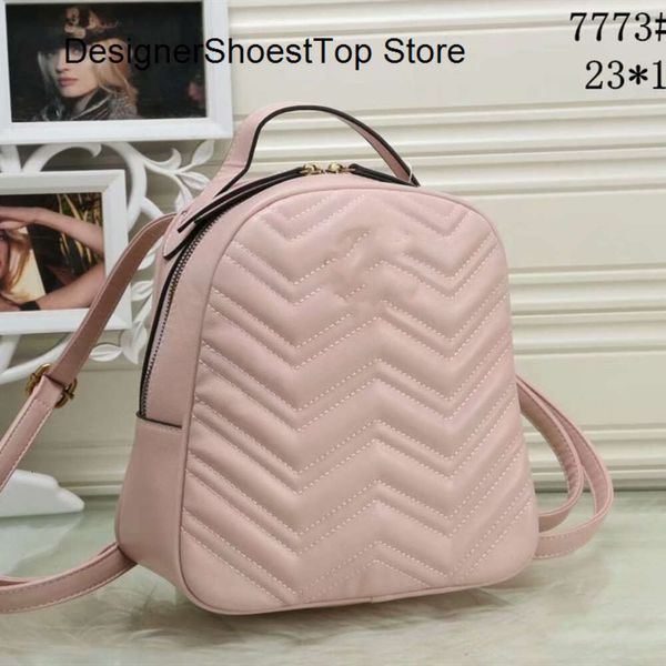 Mochila Pink Sugao mochila de diseñador bolso de mujer mochila mochilas escolares bolso casual todo fósforo bolso escolar femenino una gota envío cuero de pu TOP ARU2