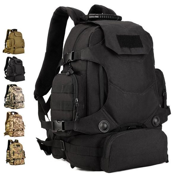 Sac à dos Protector Plus S427 pour école, grand équipement tactique de randonnée de 40l, polyvalent avec sac de taille amovible
