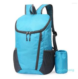 Mochila Calidad Nylon Mochilas de viaje impermeables Hombres Bolsas de escalada Senderismo Deporte al aire libre Escuela 22 Mujeres