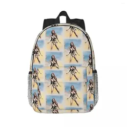 Sac à dos Raquel Welch film Star sacs à dos adolescent Bookbag décontracté enfants sacs d'école voyage sac à dos sac à bandoulière grande capacité