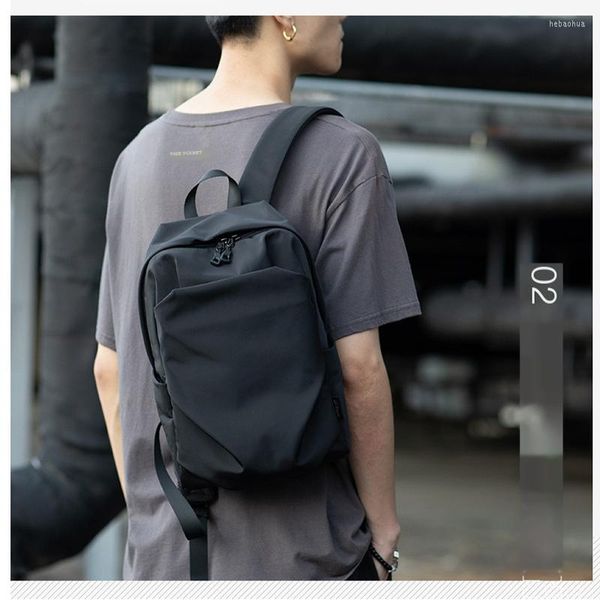 Backpack Rejs Light 12,9 pouces iPad Oxford imperméable mini-hommes Bagure de voyage Bagure de voyage petit bagpack