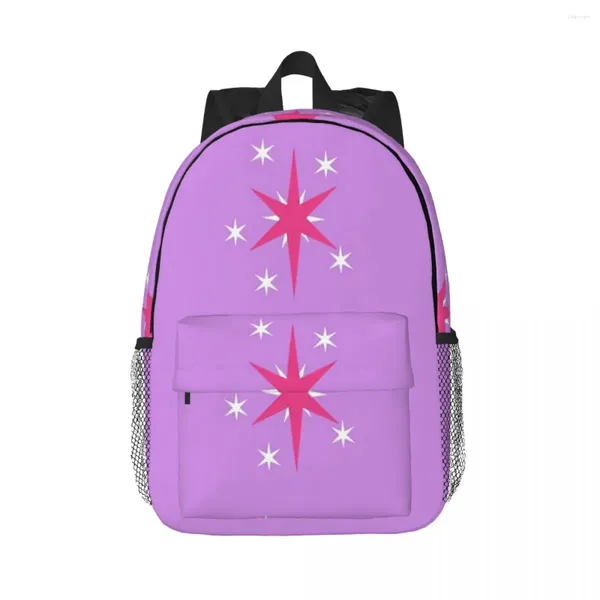 Sac à dos Cutie Mark sacs à dos garçons filles Bookbag dessin animé enfants sacs d'école ordinateur portable sac à dos sac à bandoulière grande capacité