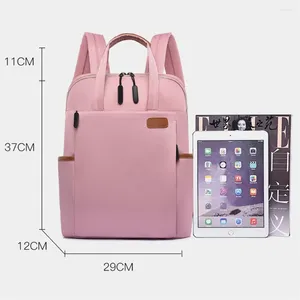 École de sac à dos 13,3 pouces portable portable backbag voyage gril mâle femmes sac à dos sac à dos de paquet d'épaule