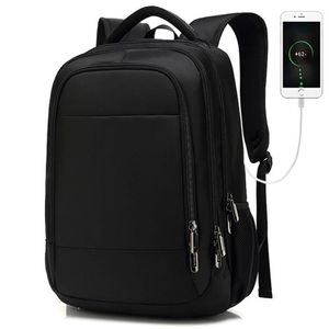 Backpack School Tas Business Travel Grote capaciteit Computer USB LADING WATERPROVEN247Q