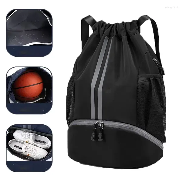 Sac à dos seatetu sport gymnase sac à cordon yoga grand cyclisme basketball masculin semi les bagages pour femmes hommes