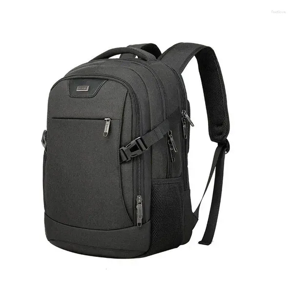 Vente de sac à dos ! Affaires pour hommes 15.6 pouces USB Charge voyage ordinateur portable sacs à dos d'ordinateur portable mode école mâle