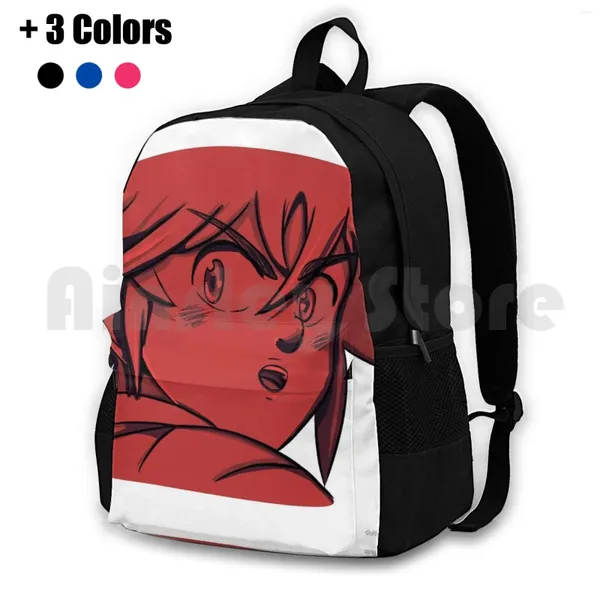 Sac à dos Seven Deadly Sins Ban et Meliodas Randonnée en plein air Équitation Escalade Sac de sport The SDS TSDS