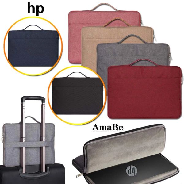 Sac à dos pochette pour HP ENVY 13/X2/X360/pavillon 11/13/15/X2/X360/Pro 14 sac d'ordinateur portable à fermeture éclair